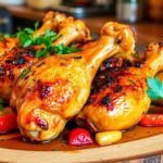 pilon de poulets au four